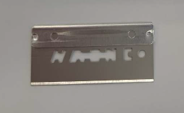 フェザー　背金付カミソリ