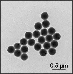 TEM用試料　ポリスチレンラテックス球 3種混合　