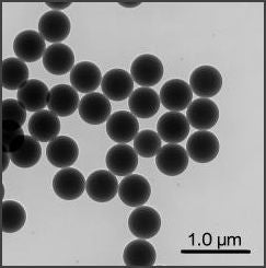 TEM用試料　ポリスチレンラテックス球 3種混合　