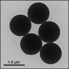 TEM用試料　ポリスチレンラテックス球 3種混合　