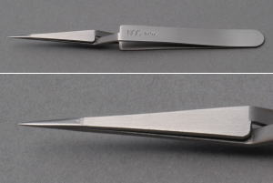 Cross tweezers/locking tweezers