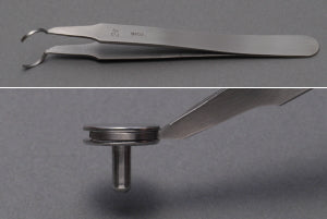 Tweezers for the SEM mount holder