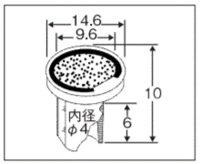 Nano percolator sample mount