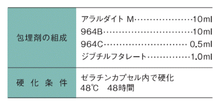 画像をギャラリービューアに読み込む, アラルダイトM（セット・単品）
