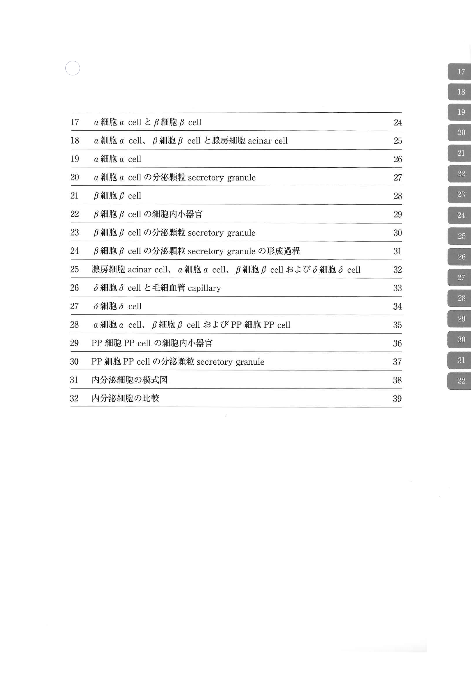 電子顕微鏡アトラス　ラットの正常構造　8　膵臓 -腺房とランゲルハンス島